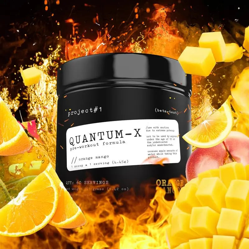 Project #1 Quantum-X Nutrition: Advanced Pre-Workout Powder for Men and Women Project #1 Au supplements