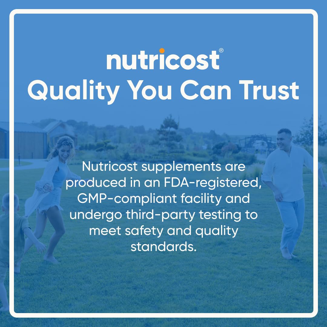 Nutricost NAD+ Supplement 1,000mg per Serving,120 Capsules (Nicotinamide Adenine Dinucleotide) - 60 Servings, Gluten-Free, Vegan