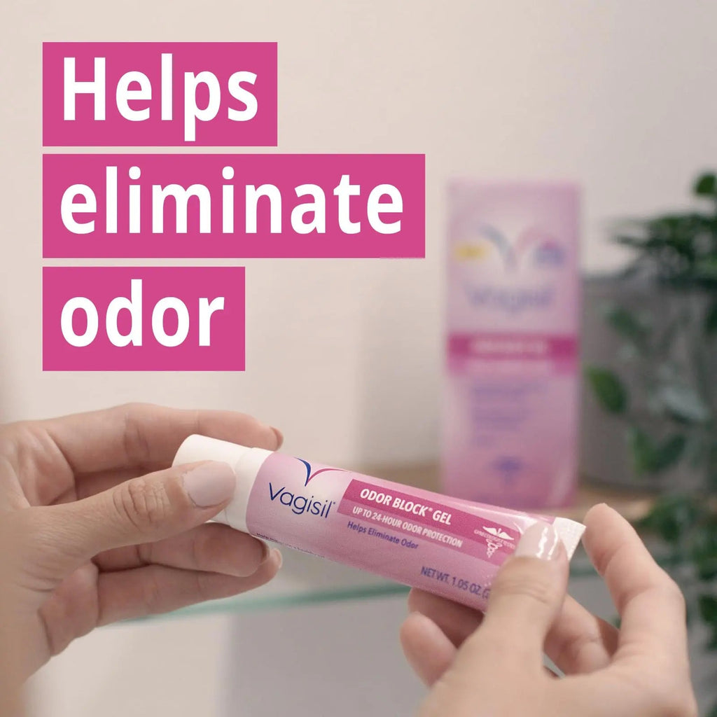 Vagisil Odor Block Gel with Hyaluronic Acid for Vaginal Health, Gynecologist Tested Vagisil Au supplements