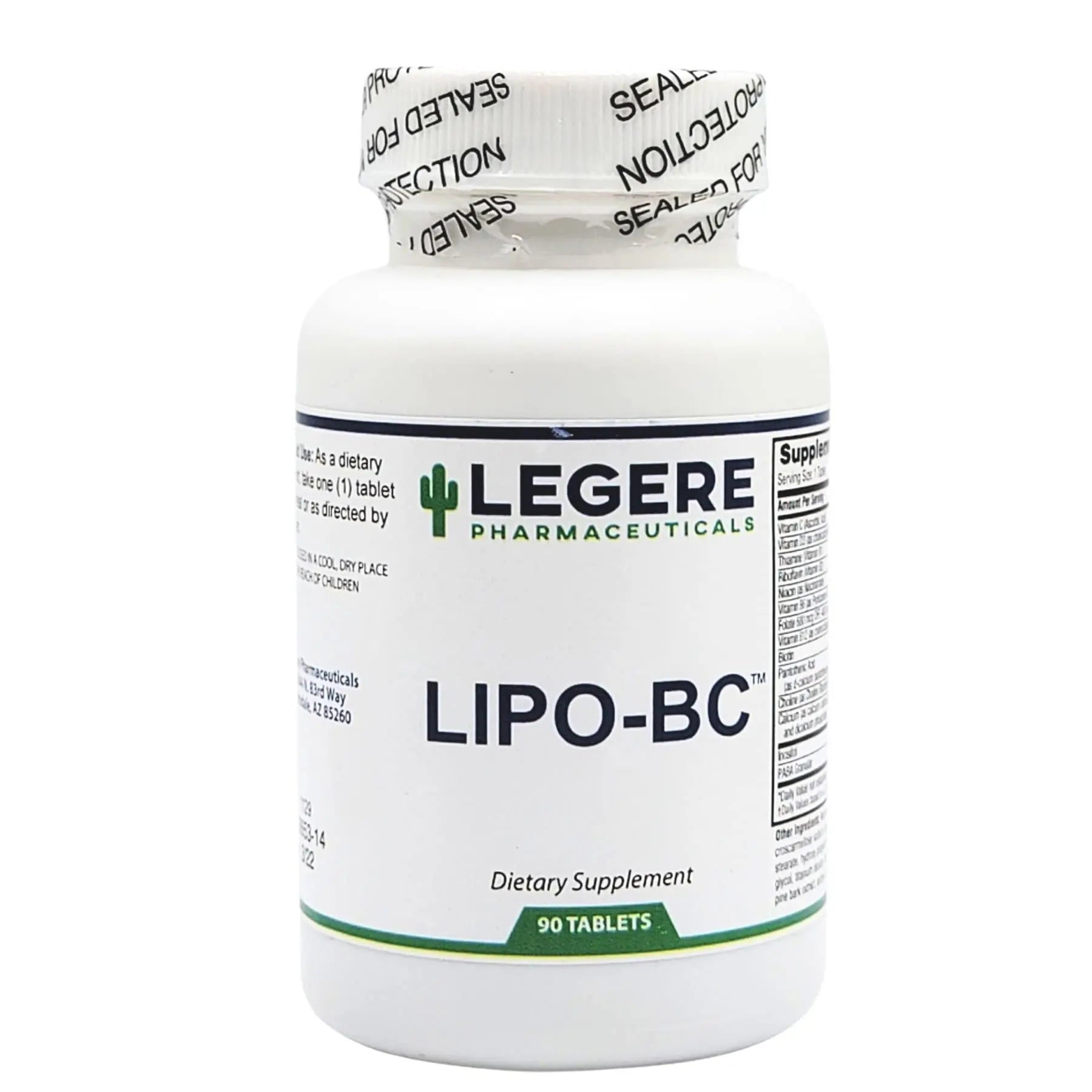 Lipo Bc (90 Tabs) Legere Pharmaceuticals Au supplements