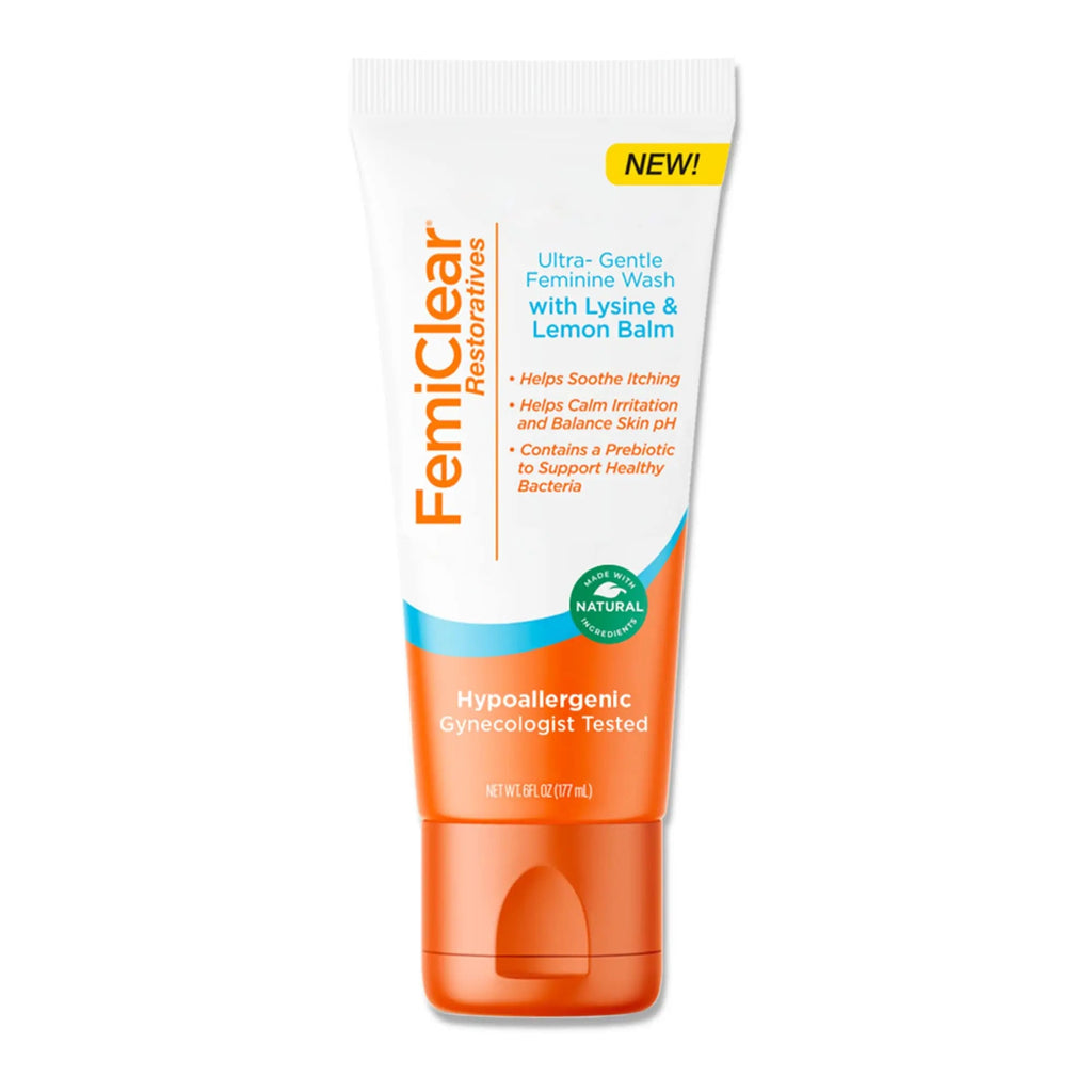FemiClear® Restoratives Ultra-Gentle Feminine Wash, Made with Lysine & Lemon Balm, Natural Ingredients FemiClear Au supplements