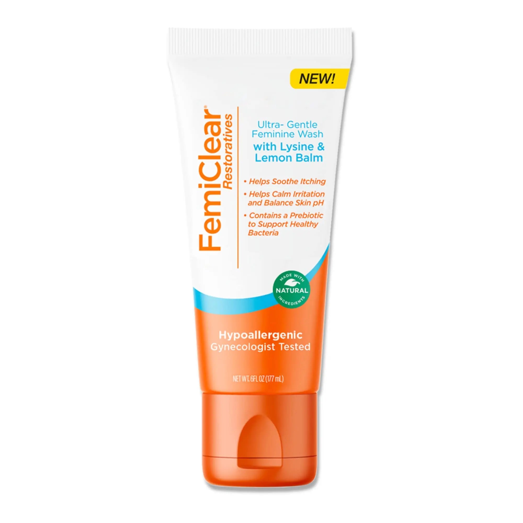 FemiClear® Restoratives Ultra-Gentle Feminine Wash, Made with Lysine & Lemon Balm, Natural Ingredients FemiClear Au supplements