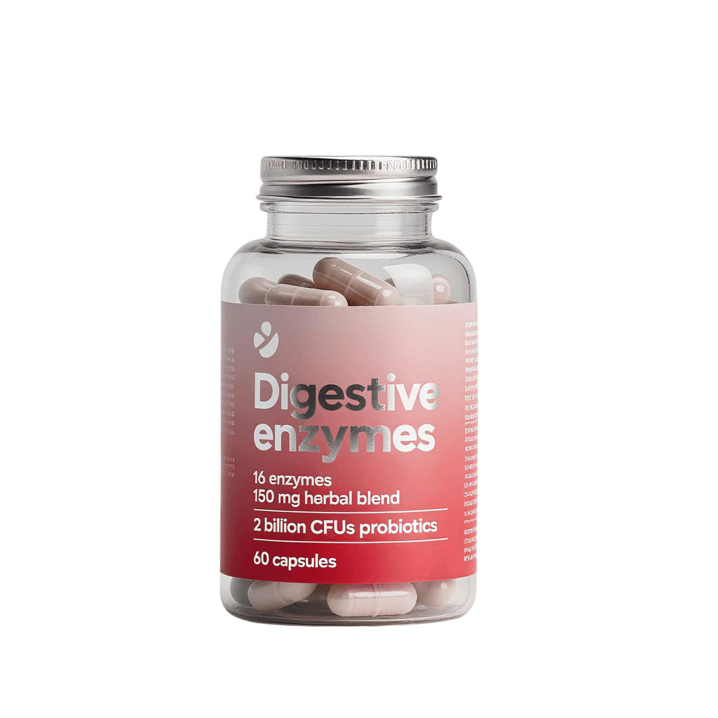 LOUDSAY Digestive Enzymes - Multi Enzymes, Organic Prebiotics & Probiotics for Digestive Health & Gut Health - Meal Time Discomfort Relief & Bloating - Dual Action Approach - 60 CT LOUDSAY Au supplements