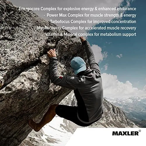 Maxler NRG MAX Pre Workout Powder with Taurine, L Citrulline Malate, Beta Alanine Creatine Maxler Au supplements