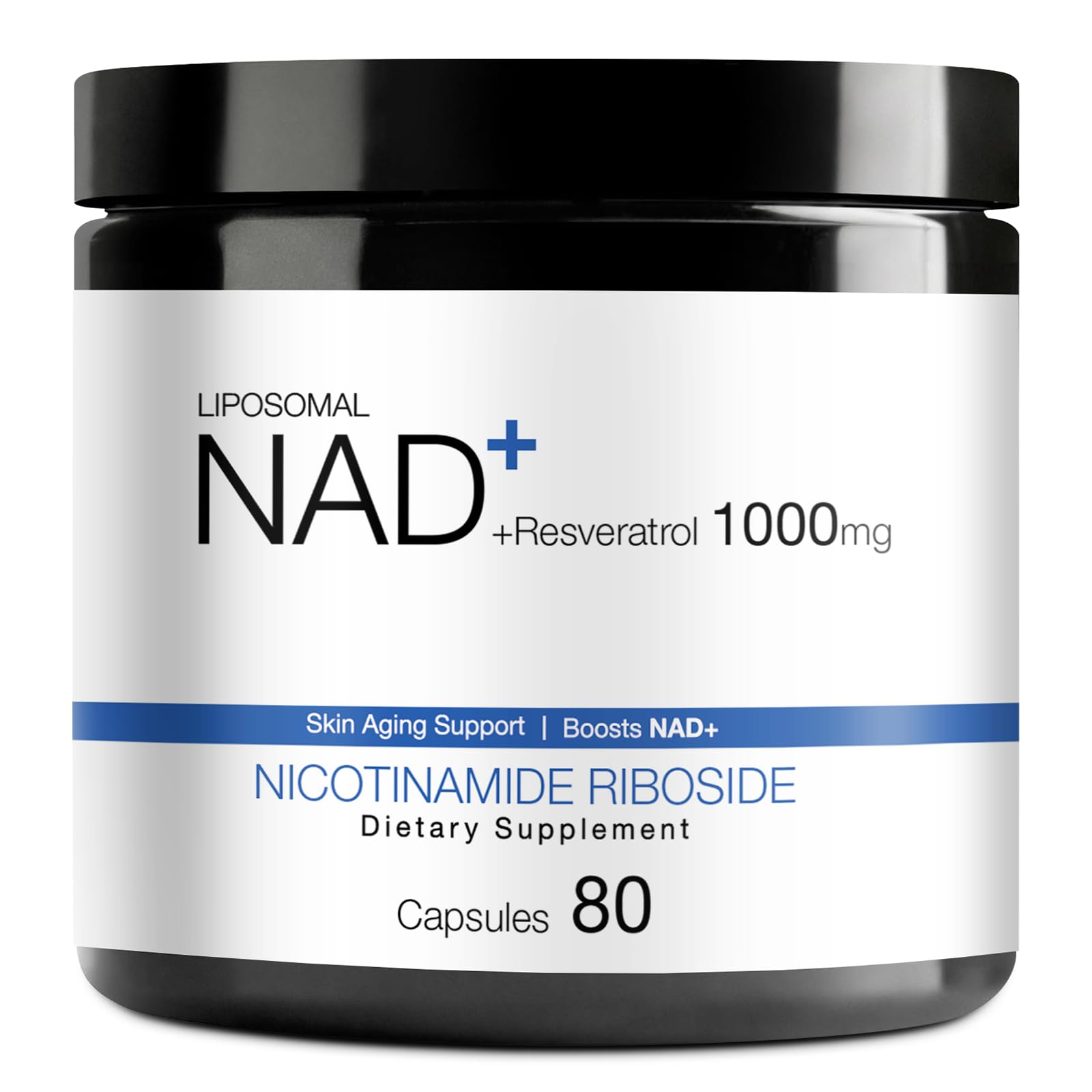 DUCRKACS NAD Supplement - NAD Nicotinamide Riboside Resveratrol 1000mg for Men Women, Liposomal NAD Plus for Energy Anti-Aging, NR Supplement for Energy, Focus, Boost NAD+ DUCRKACS Au supplements