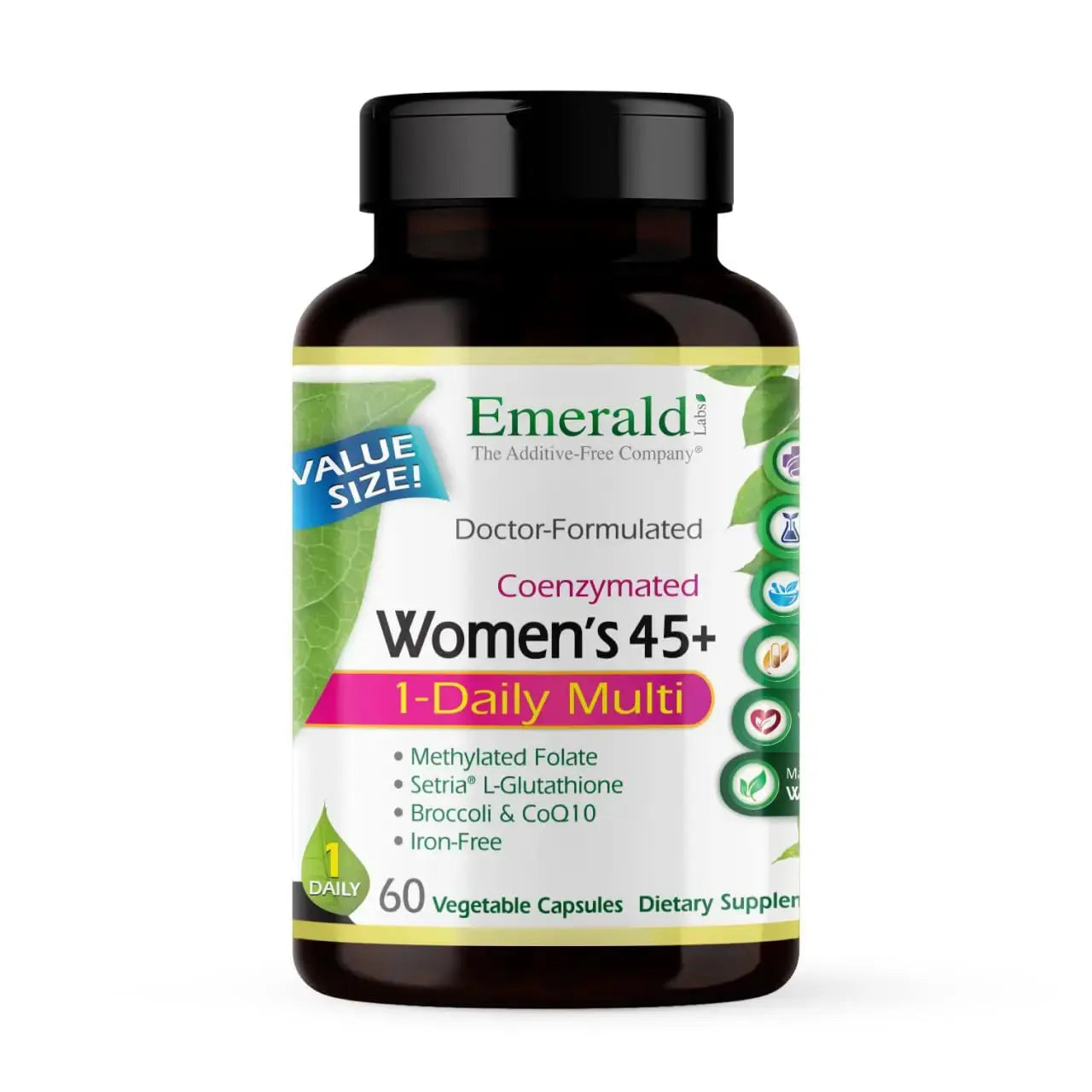 EMERALD LABS Women's 45+ 1-Daily Multi - Complete Multivitamin for Comprehensive Support, Bone & Heart Health* EMERALD LABS Au supplements