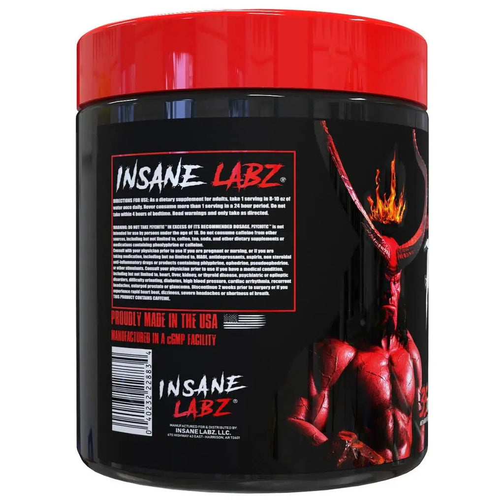 Insane Labz Psychotic, High Stimulant Pre Workout Powder, Extreme Lasting Energy Insane Labz Au supplements