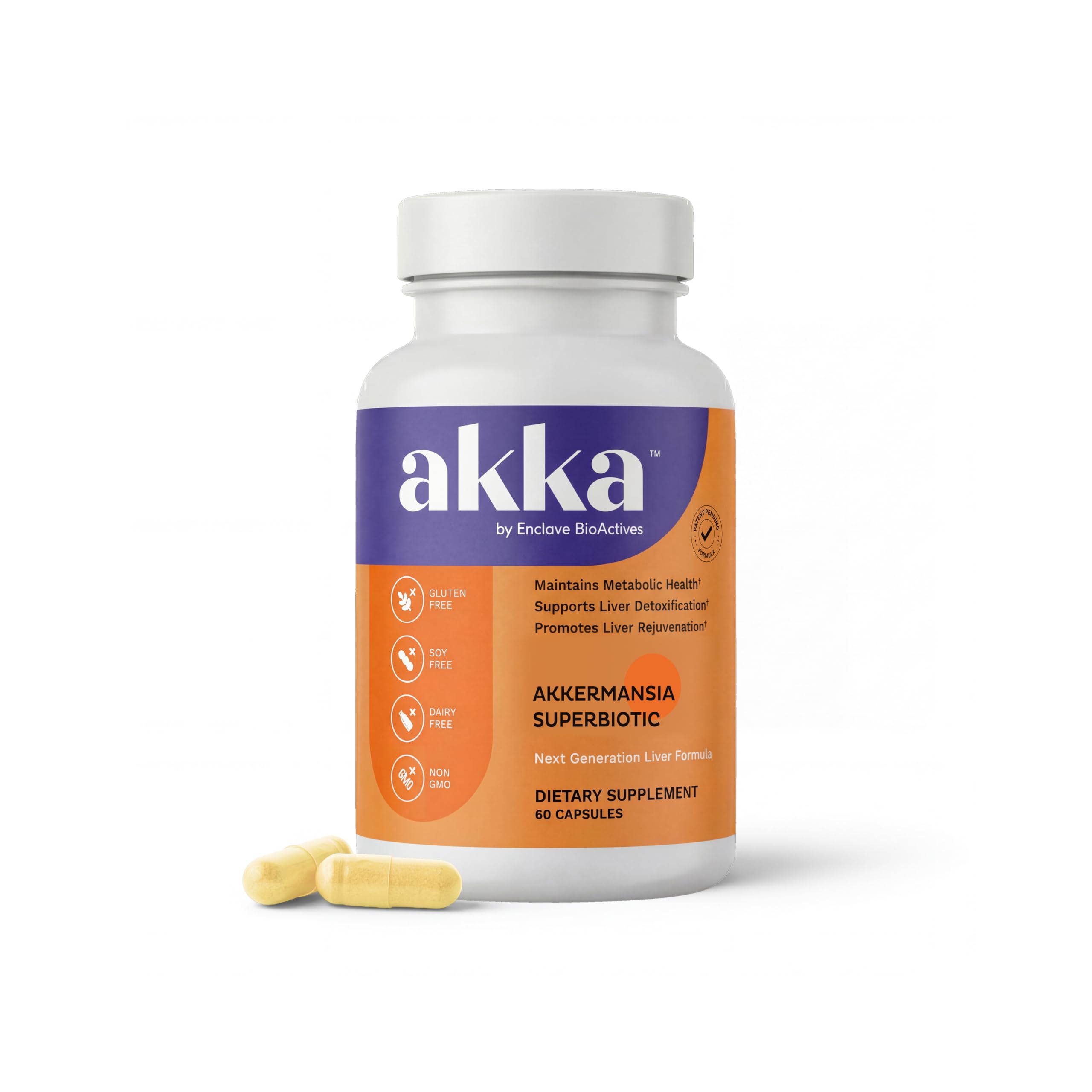 AKKA - Akkermansia Probiotic Liver Cleanse Detox & Repair - Liver Health Supplement for Energy, Digestion & Metabolism with Akkermansia Muciniphila (AKKA Superbiotics),