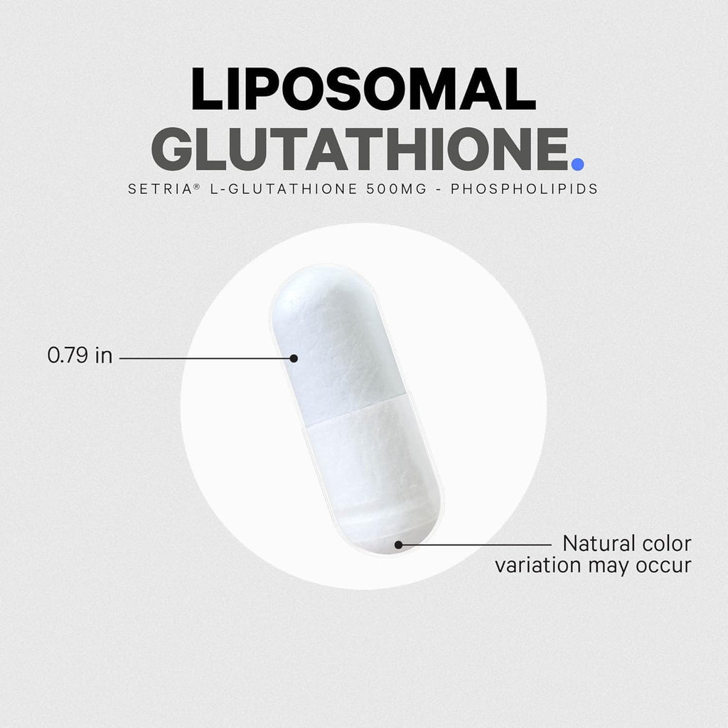 Codeage Liposomal Glutathione Supplement - Pure Reduced Setria L-Glutathione, Liposomal Delivery, Phospholipid Complex - Vegan, Non-GMO - 2-Pack Codeage Au supplements