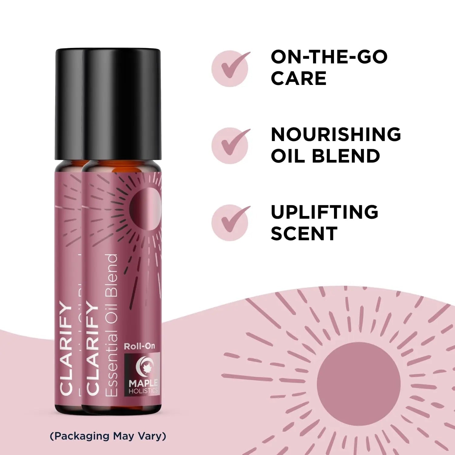 Headache Essential Oil Roll On - Clarify Essential Oil Blend Headache Roll On with Aromatherapy Oils Maple Holistics Au supplements