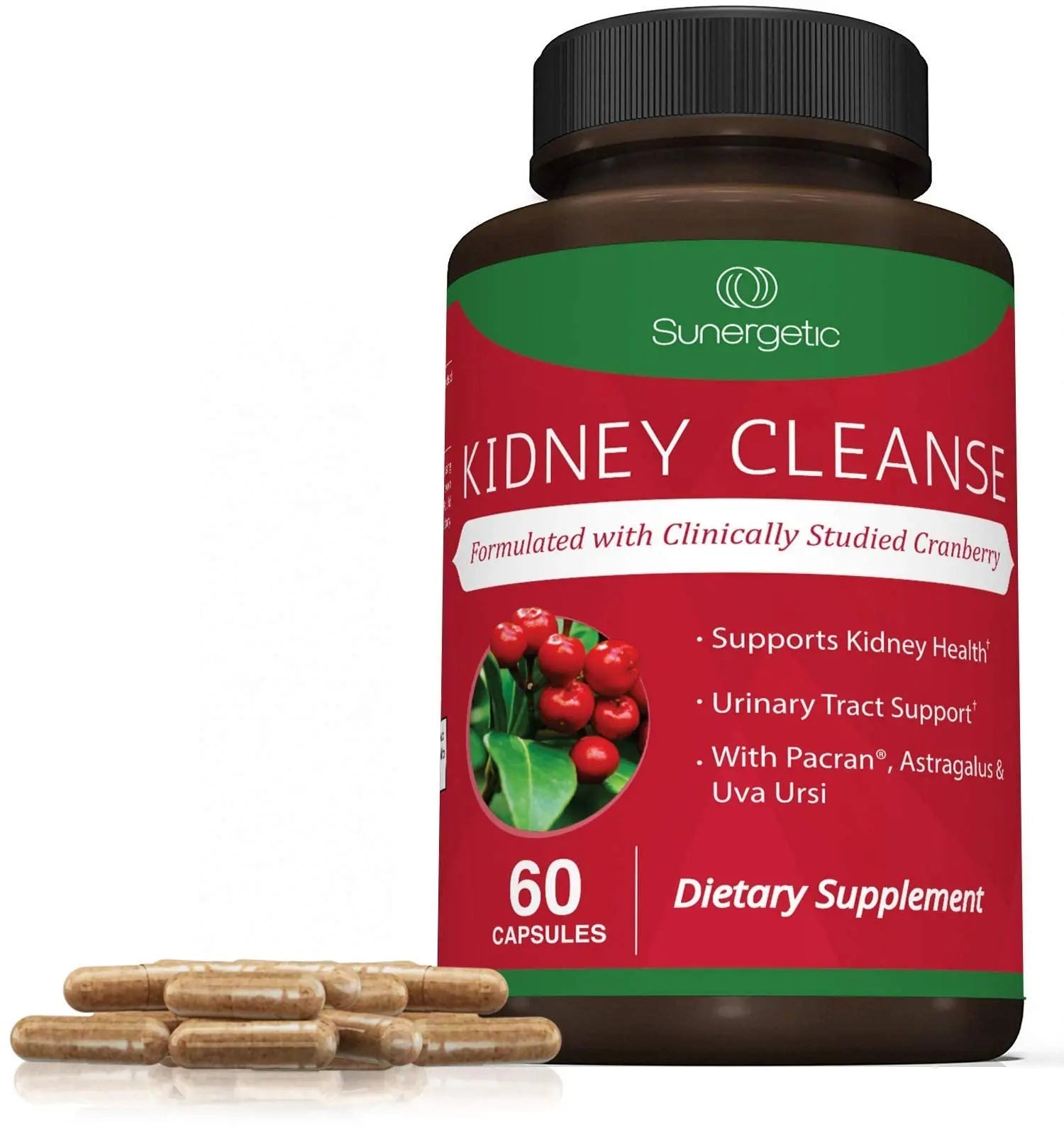 Premium Kidney Cleanse Supplement – Powerful Kidney Support Formula with Cranberry Sunergetic Au supplements