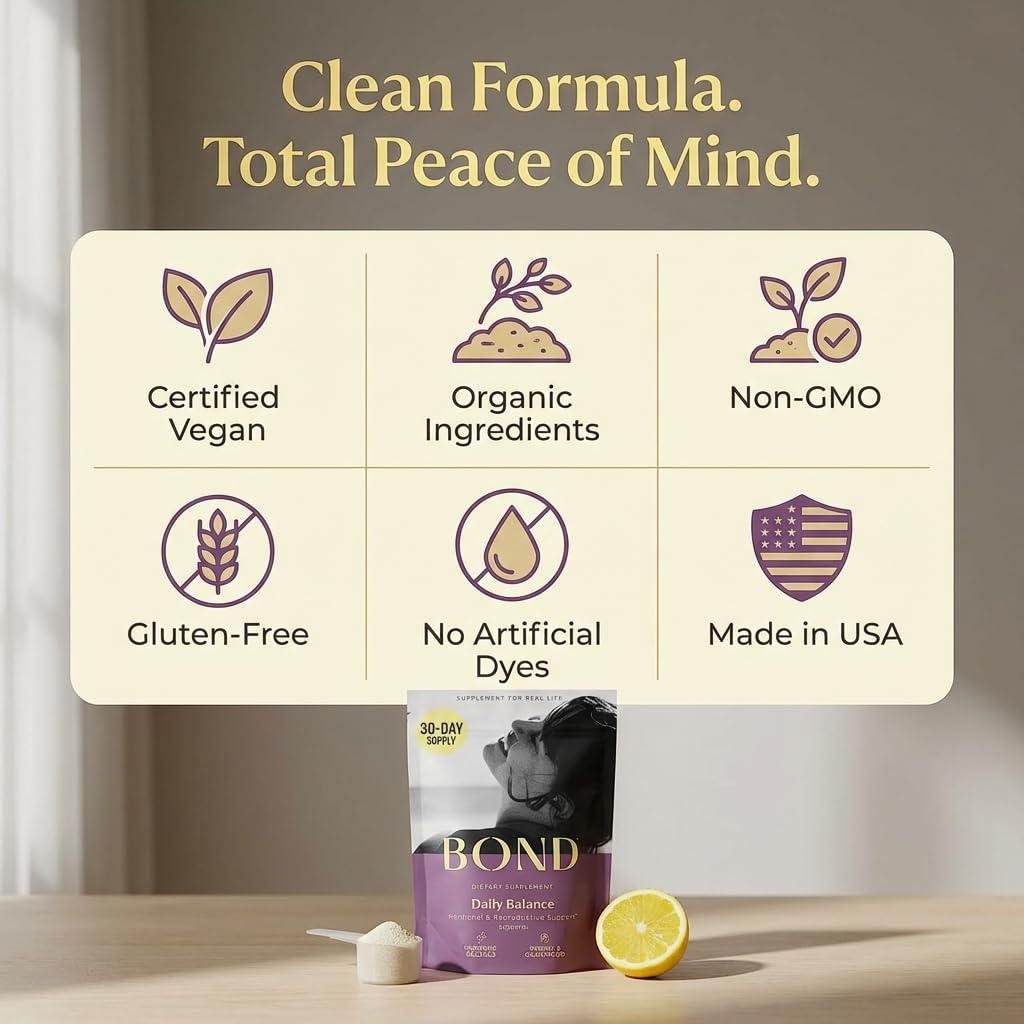 BOND Prenatal Vitamin Drink Mix for Women with Iron, Supports Hormone Balance, Folate & B12 for Energy & Calm Mood, Plant-Based Omega-3 for Cognitive Support, Magnesium, D3, B6, Non-GMO, 30-day Supply BOND Au supplements