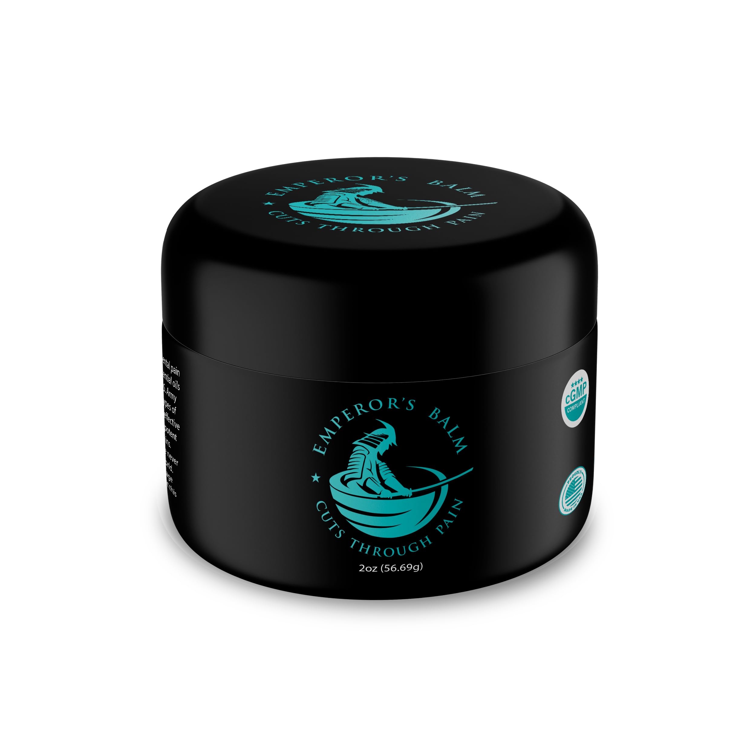 The Emperor's Balm Joint & Muscle Pain Relief Cream – Fast-Acting, Non-Greasy, Long-Lasting Natural Formula – Soothing Rub for Back, Shoulder, Neck & Whole Body - 2oz The Emperor's Balm Au supplements