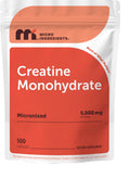 Creatine Monohydrate 5,000mg, 500 Capsules | Pure Creatine Pills – Micronized + Unflavored Powder Source, Easy Absorption | Keto, Non-GMO
