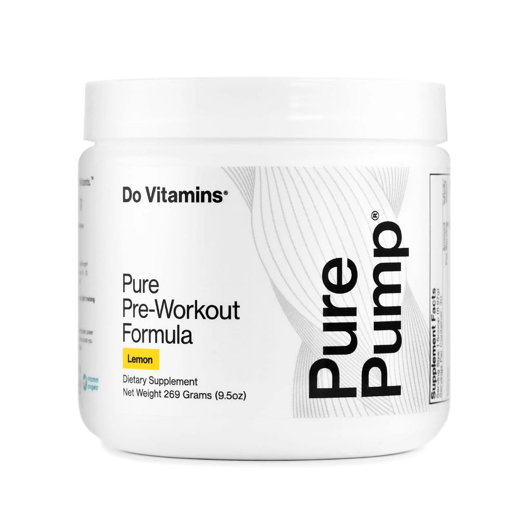 Do Vitamins PurePump - All-Natural Clean Preworkout Powder, Boost Energy, Focus Do Vitamins Au supplements