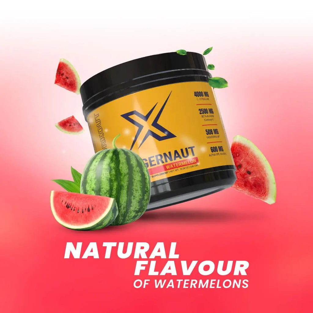 Juggernaut X Pre-Workout Supplement (Watermelon) - Boosts Strength, Endurance, Focus Infinite Labs Au supplements