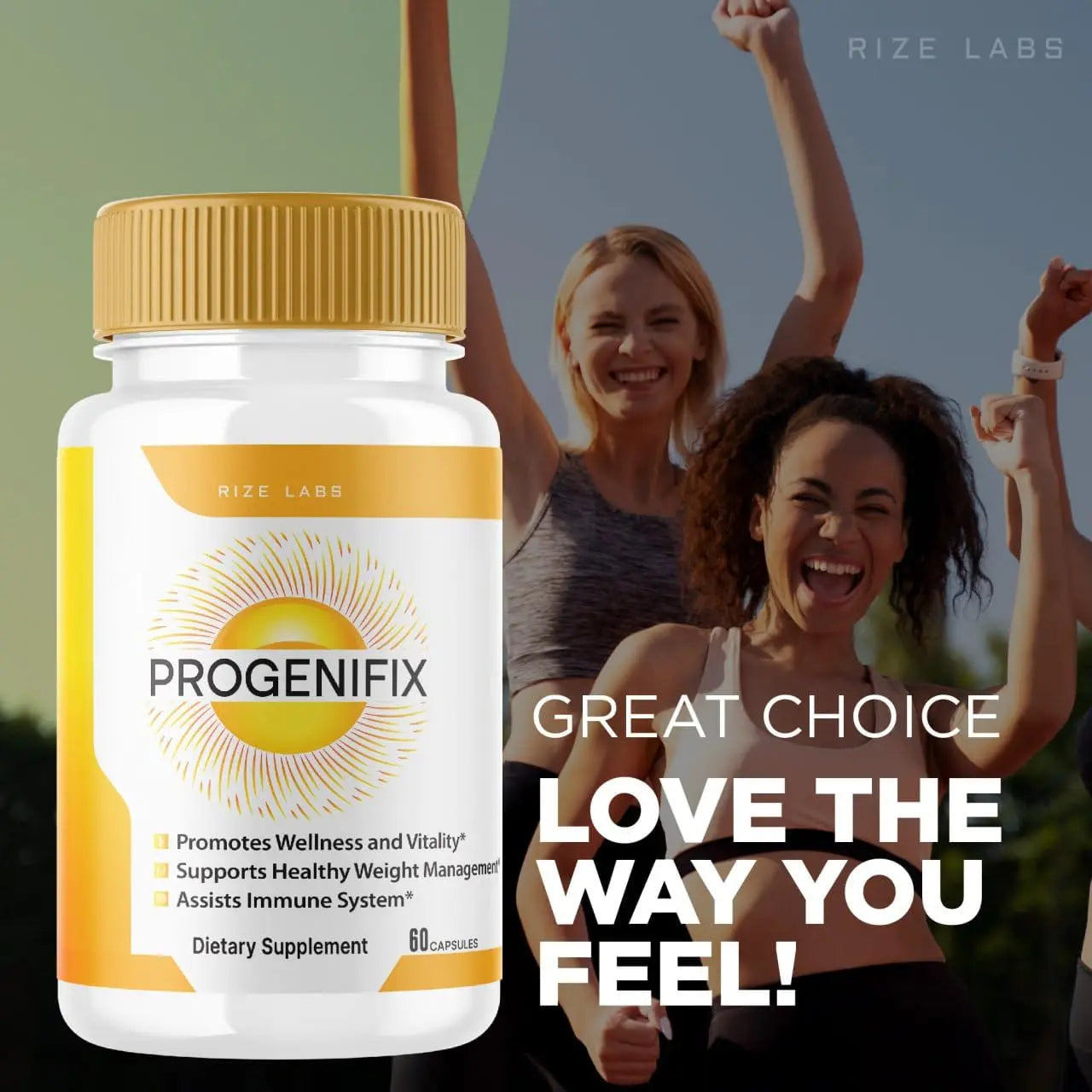 rize labs (2 Pack) Progenifix Weight Loss Supplement, Progenifix Capsules Total Body Wellness rize labs Au supplements