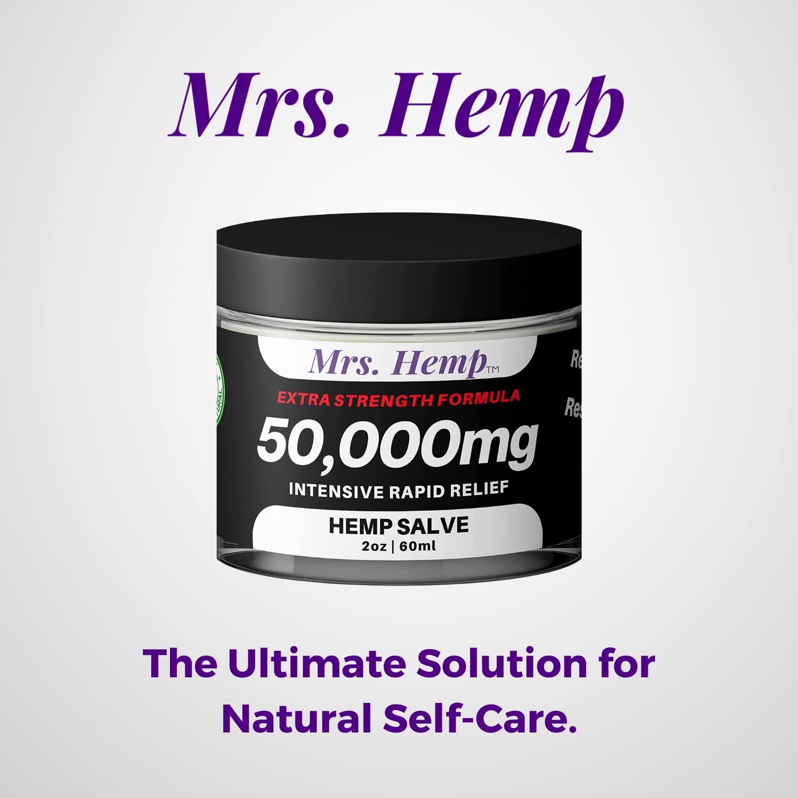 MRS. Hemp | 50,000 MG Salve| Whole Body. Topical Salve for Skin Application MRS. HEMP Au supplements