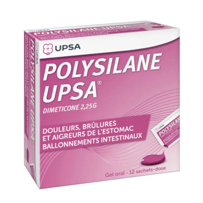Polysilane oral gel sachets doses - UPSA Euro-pharmas Au supplements