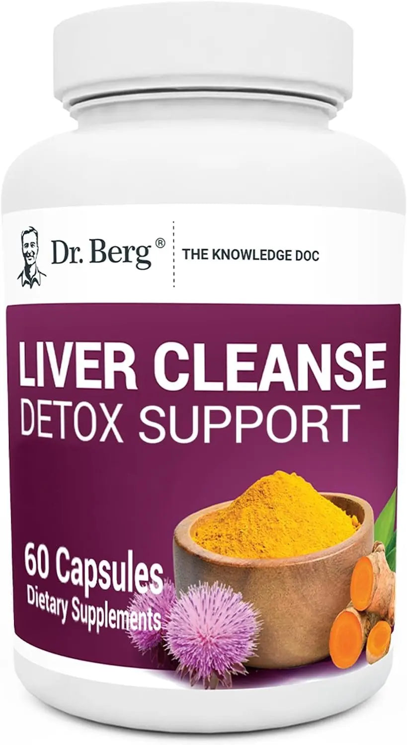 Dr. Berg Liver Cleanse Detox Capsules w/Unique Blend of Milk Thistle Dr. Berg Nutritionals Store Au supplements
