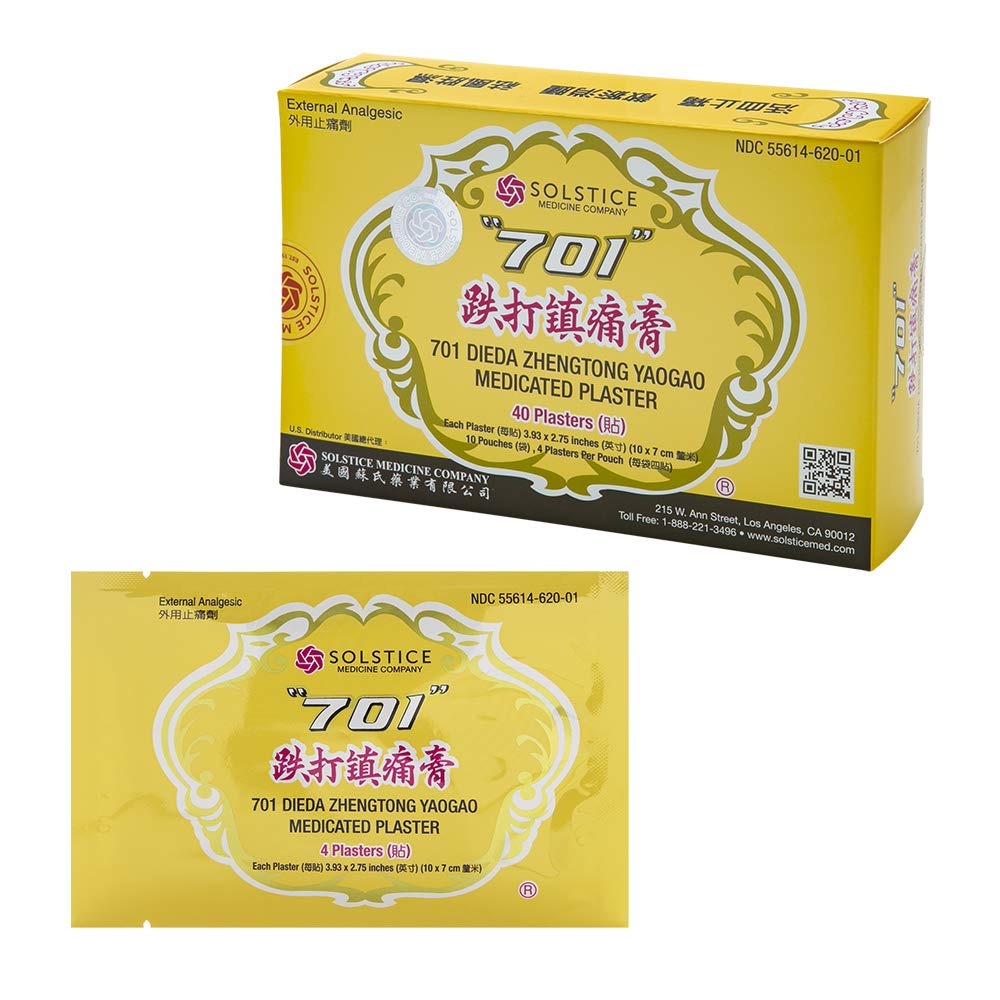701 Dieda Zhentong Yaogao Medicated Plaster by Solstice - TrustMedUSA