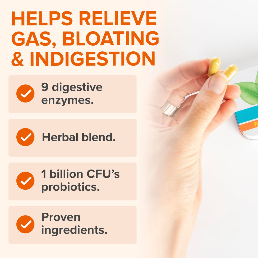Zenwise Health No Bloat Probiotics for Women and Men Digestive Health with Ginger, Dandelion, and Lactase, Digestive Enzymes for Gas and Bloating Relief - Vegan Water Retention Pills - 14 CT Zenwise Health Au supplements