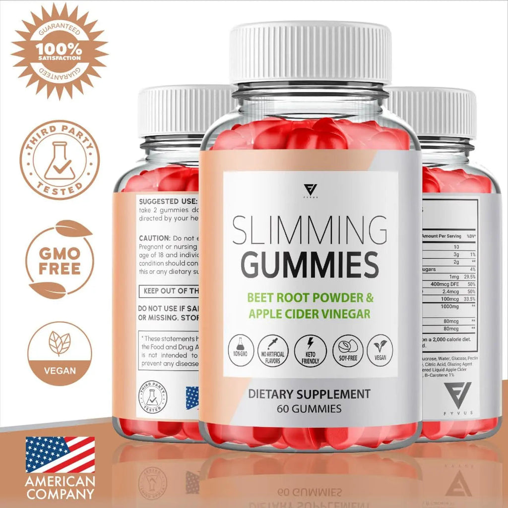 (3 Pack) Slimming Gummies It Works for Weight Loss with Apple Cider Vinegar Itworks Its Fyvus Au supplements