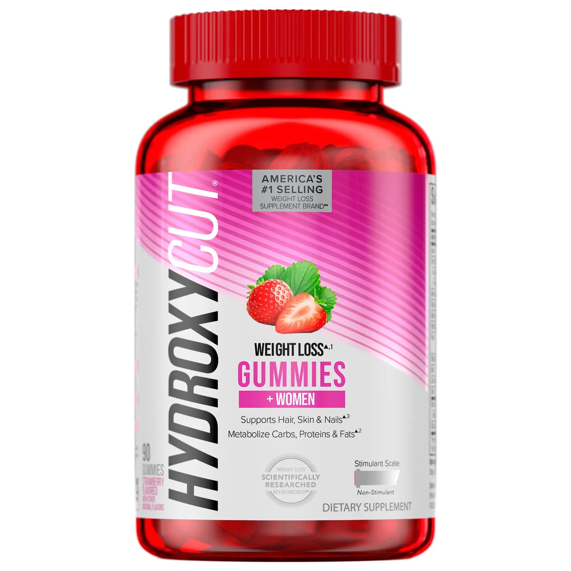 Hydroxycut Gummies + Women Strawberry 90ct Hydroxycut Au supplements