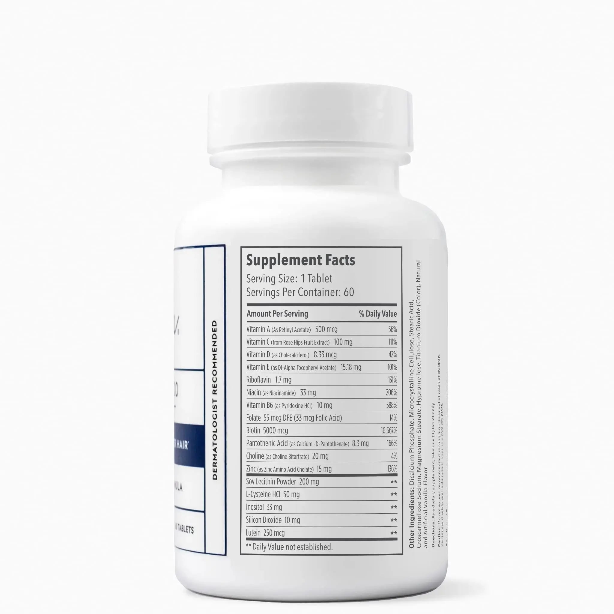 Elon Matrix 5000 Complete Multivitamin — Skin, Hair and Nail Growth Vitamins — Healthy Hair Growth Vitamins for Women & Men Elon Au supplements