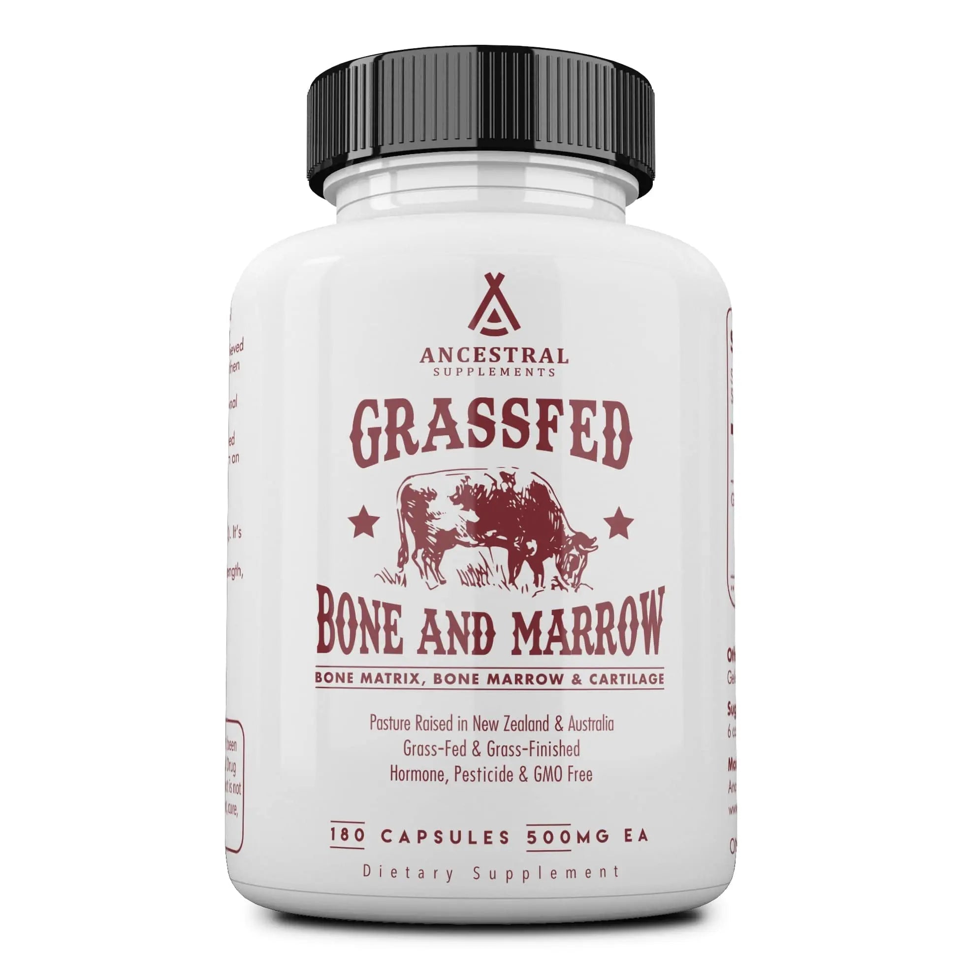 Ancestral Supplements Grass Fed Beef Bone and Marrow Supplement, Bone, Skin, Oral Health, and Joint Care Supplements Promote Whole Ancestral Supplements Au supplements
