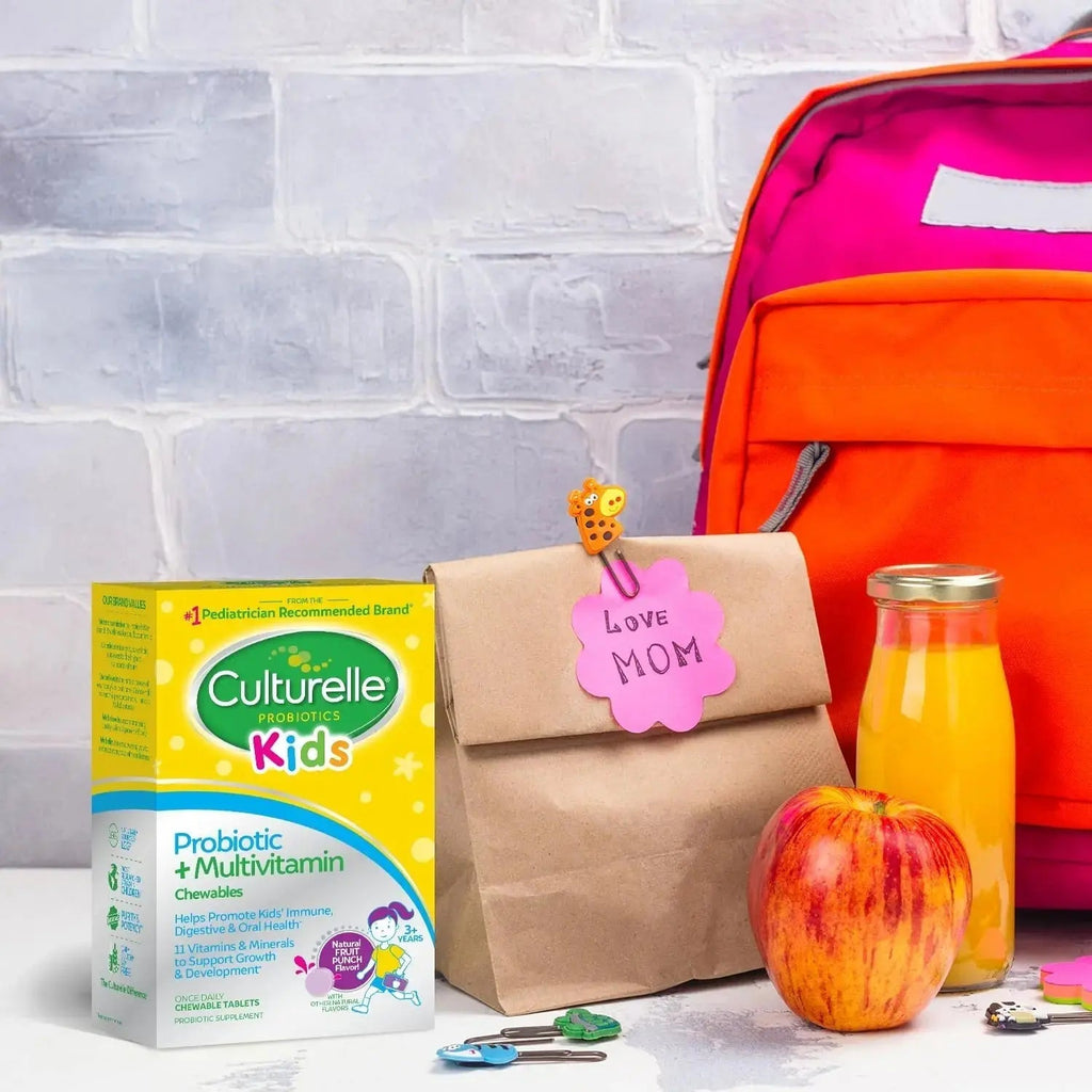 Culturelle Kids Probiotic + Complete Multivitamin Chewable For Kids, Ages 3+, 30 Count, Digestive Health, Oral Health & Immune Support Culturelle Au supplements