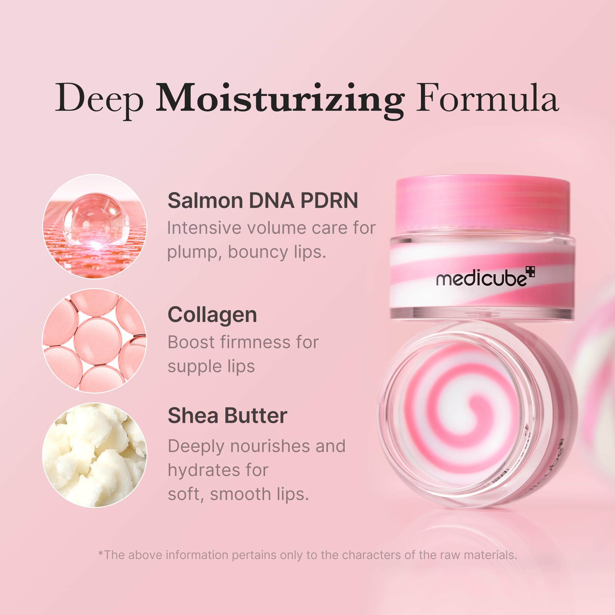 medicube PDRN lip sleeping mask glow balm | Salmon PDRN, Collagen, Shea Butter for Softer Lips