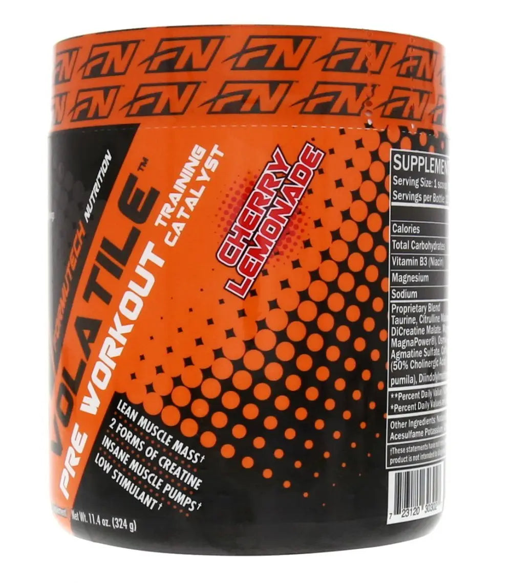 Formutech Nutrition Volatile Pre Workout, Cherry Lemonade, w/2 Forms of Creatine Formutech Nutrition Au supplements