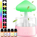 Rain Cloud Humidifier Water Drip, Mushroom Rain Cloud Diffuser, Raining Cloud Night Light Mriykio Au supplements