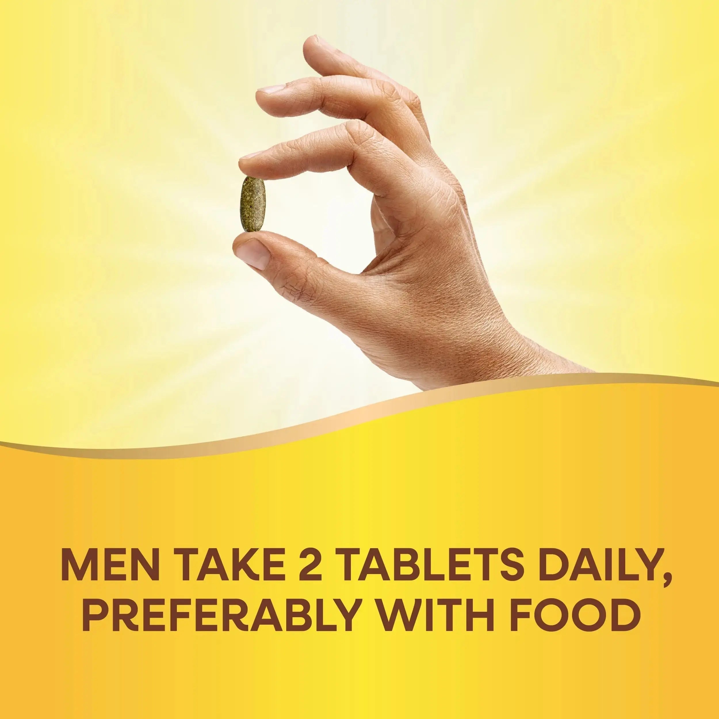 Nature's Way Alive! Garden Goodness Men's Multivitamin, Veggie & Fruit Blend (1400mg per serving), Made with Organic Kale, 60 Count Nature's Way Au supplements