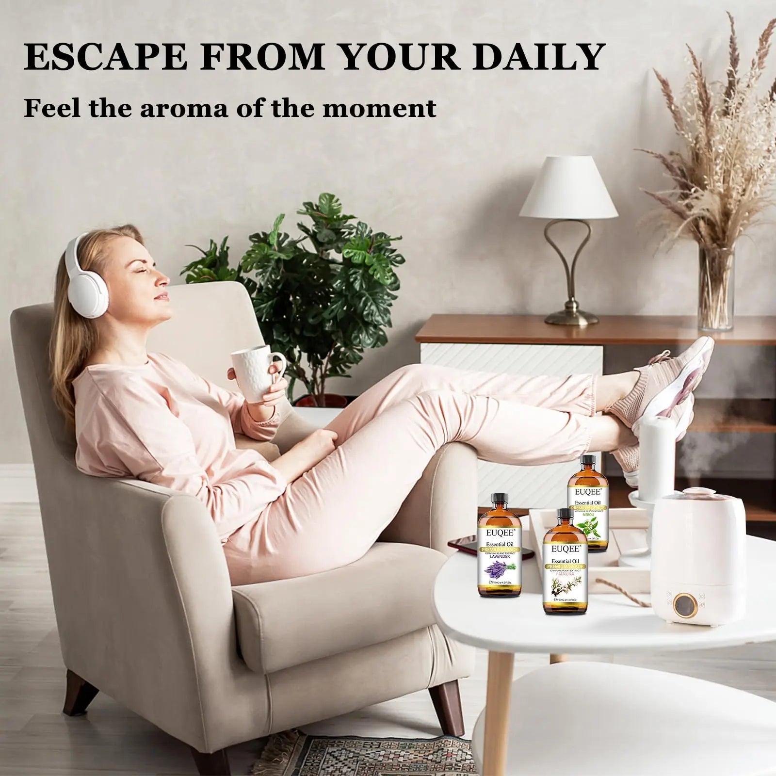 EUQEE Manuka Essential Oil 118ml Large Capacity Pure Manuka Oil with Glass Dropper for Skin EUQEE Au supplements