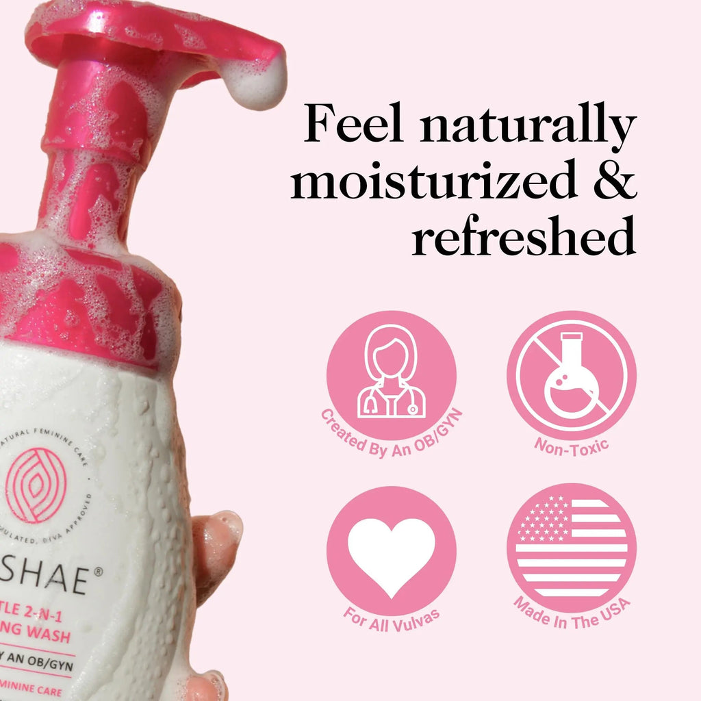 Kushae Gentle 2-in-1 Foaming Wash, pH Balance Feminine Wash for Optimal Hygiene Kushae Au supplements