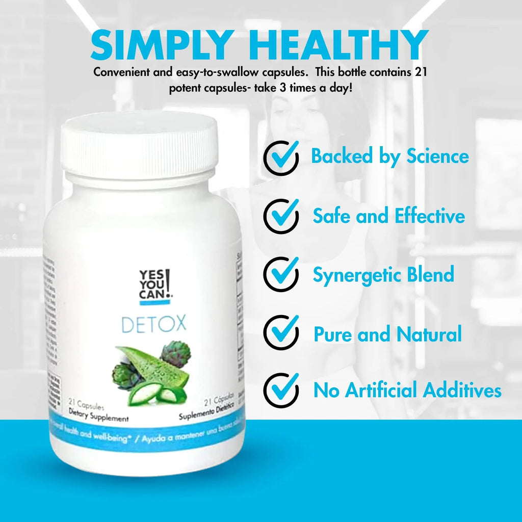 Yes You Can! Natural Detox Cleanse - Daily Cleanse Supplement for Men & Women Yes You Can! Au supplements