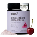 Hum Nutrition Dream Team Magnesium Bisglycinate Powder, L Theanine & Tart Cherry Magnesium Supplement Drink Mix, Support Rest, Relaxation & Sleep Routine, Gluten Free, Vegan, Cherry Lemon, 30 Servings HUM Au supplements
