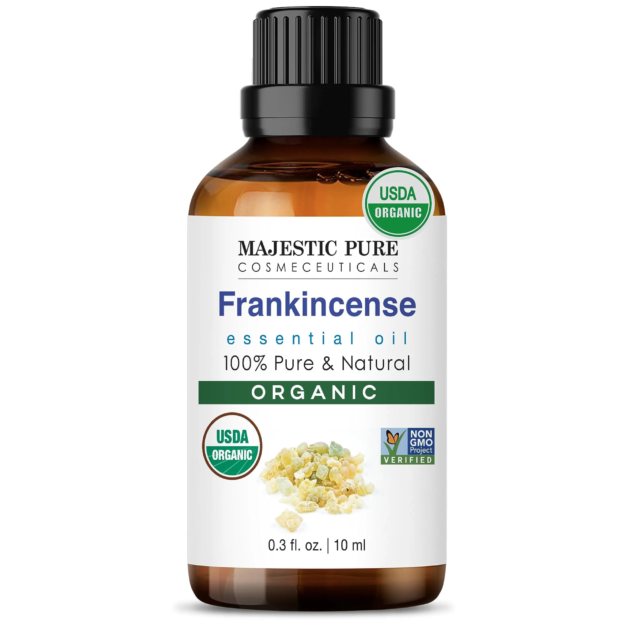 Majestic Pure USDA Organic Frankincense 0.33 fl oz MAJESTIC PURE Au supplements