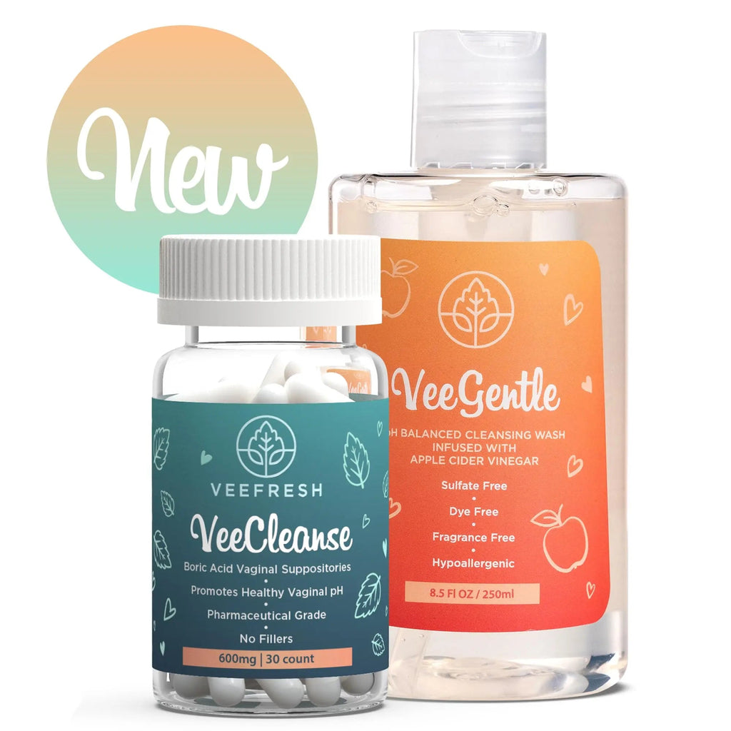 VeePower Lite - Vaginal Health Bundle - Control and Prevent Vaginal Odor - Includes VeeGentle VeeFresh Au supplements