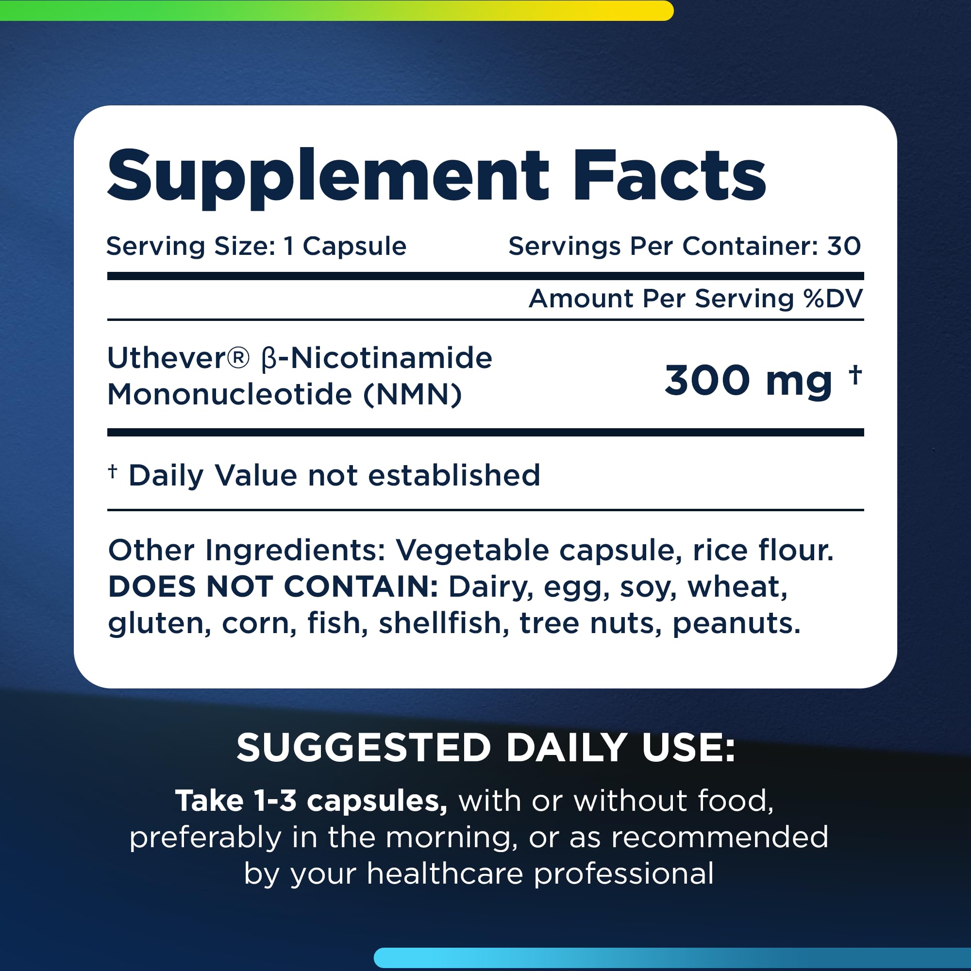 ProHealth NMN Pro 300 (30 Capsules) Clinically Studied Uthever® NMN. NAD+ Precursor for Cellular Energy, Mitochondrial Support & Healthy Aging. USA Manufactured, Triple Lab-Tested ProHealth Au supplements
