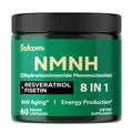 Satoomi 8in1 NMNH - NMN Supplement Alternative - NAD Supplement to Support NAD Levels Added Fisetin, Resveratrol, Quercetin, Turmeric, Berberine, Vitamin D3 & C - 60 Count for 30 Days Satoomi Au supplements