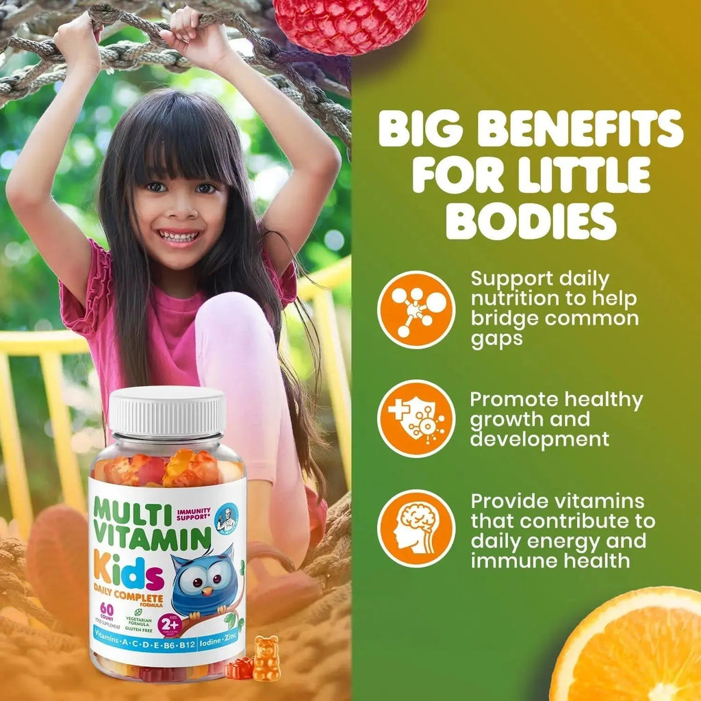DR. MORITZ Omega 3 Gummies (90 Count) and Kids Multivitamin Gummies Bundle (60 Count) - for Daily Health Support - Vegan DHA Omega 3 for Kids DR. MORITZ Au supplements