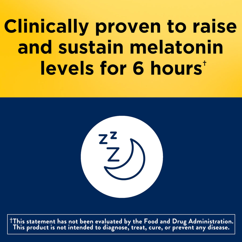Nature Made Melatonin 4mg Extended Release Tablets, Sleep Supplements for Adults, 100% Drug Free Sleep Aid, 90 Count, 90 Day Supply