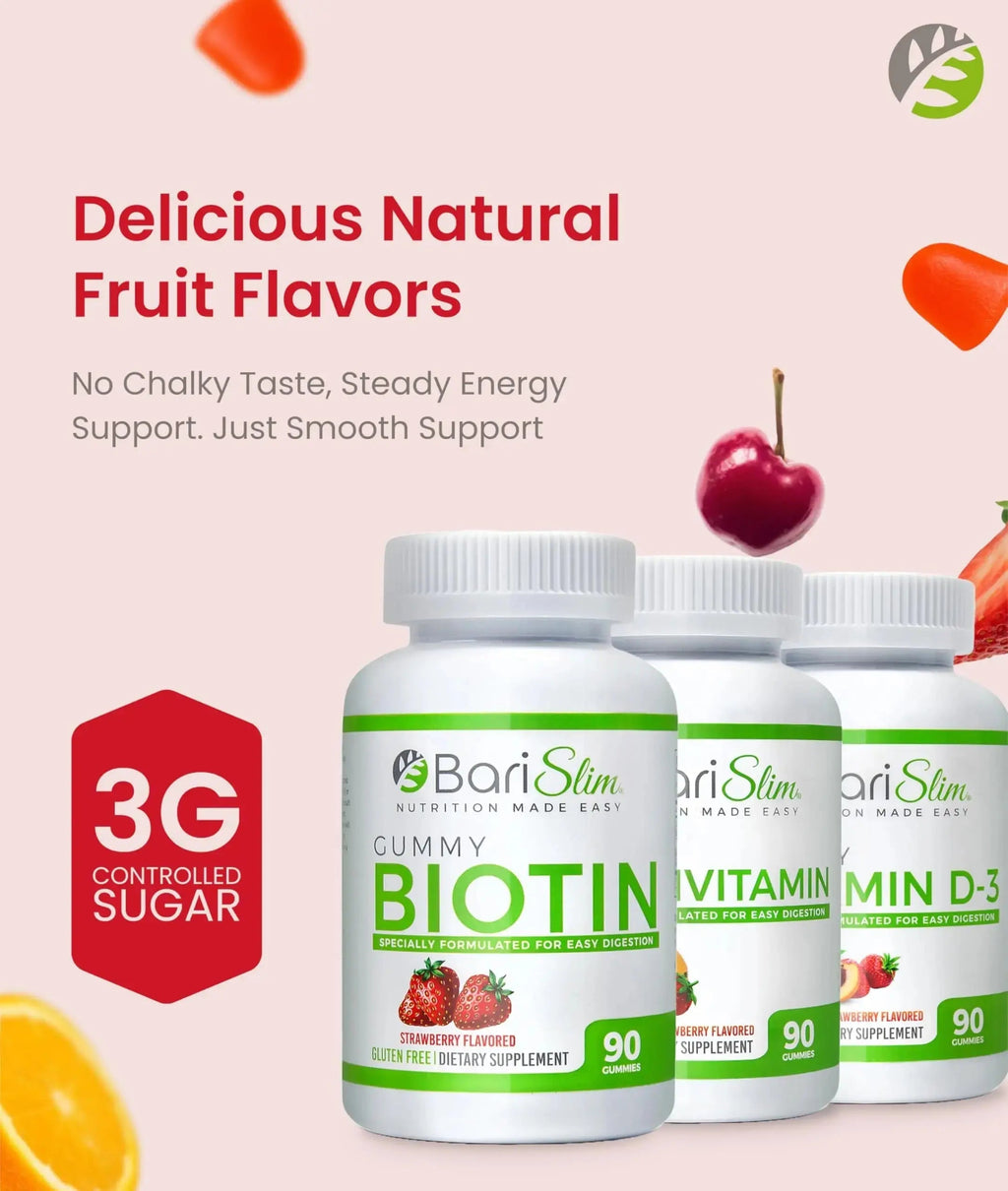 BariSlim Bariatric Multivitamin Gummies - Specially Formulated Gummy Vitamin for Patients After Weight Loss Surgery BariSlim Au supplements