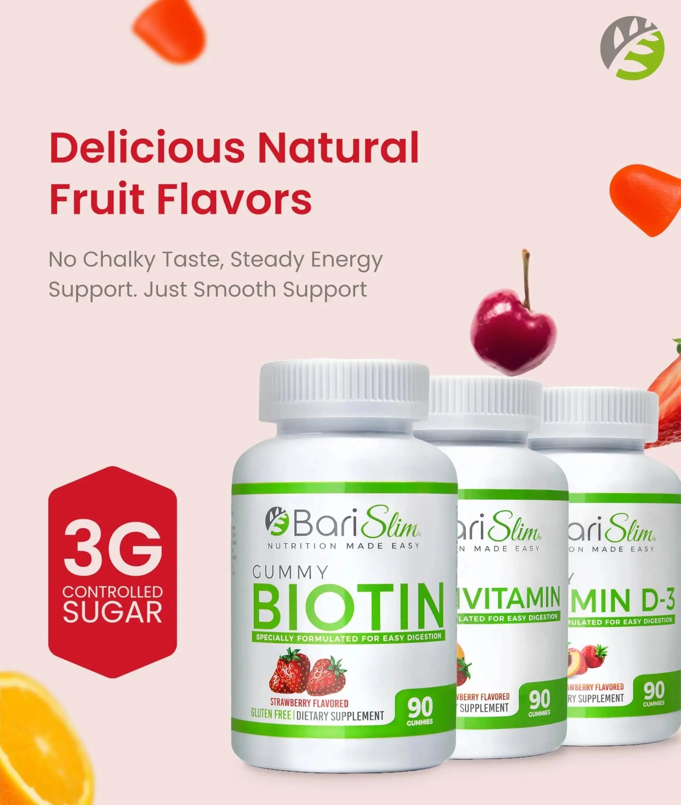 BariSlim Bariatric Multivitamin Gummies - Specially Formulated Gummy Vitamin for Patients After Weight Loss Surgery BariSlim Au supplements