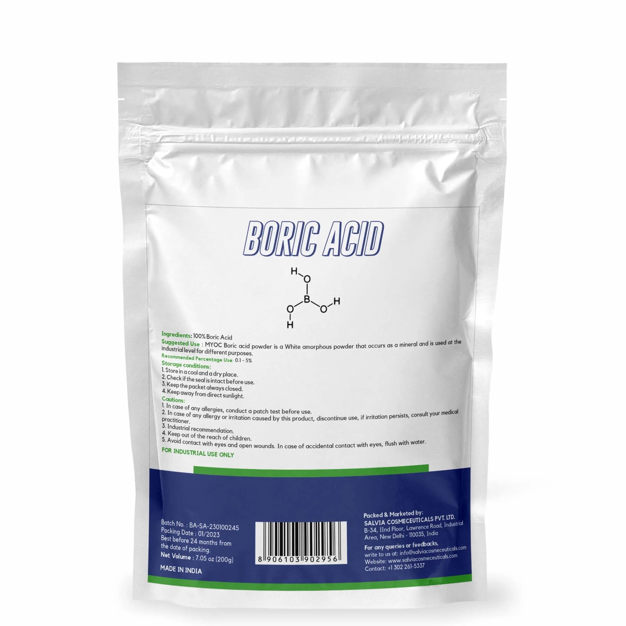 MYOC Boric Powder - 12 Oz (7.05 Ounces (Pack of 1)) MYOC Au supplements