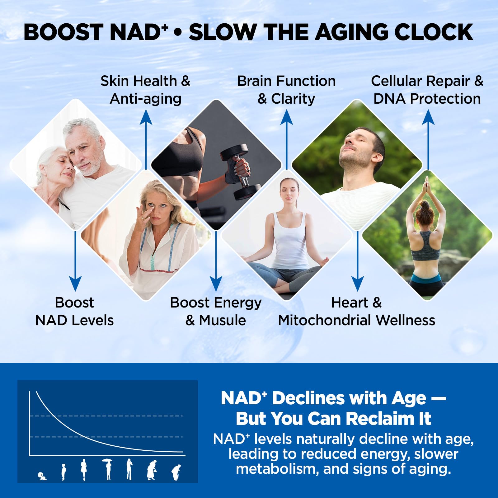 NATISLAND Liposomal NAD Supplement, 1000mg NAD+ Liquid Drops for Women & Men, with Resveratrol, Urolithin A, Quercetin, CoQ10 & PQQ, for Cellular & Metabolism Health, Energy & Anti-Aging, 2 Fl Oz NATISLAND Au supplements