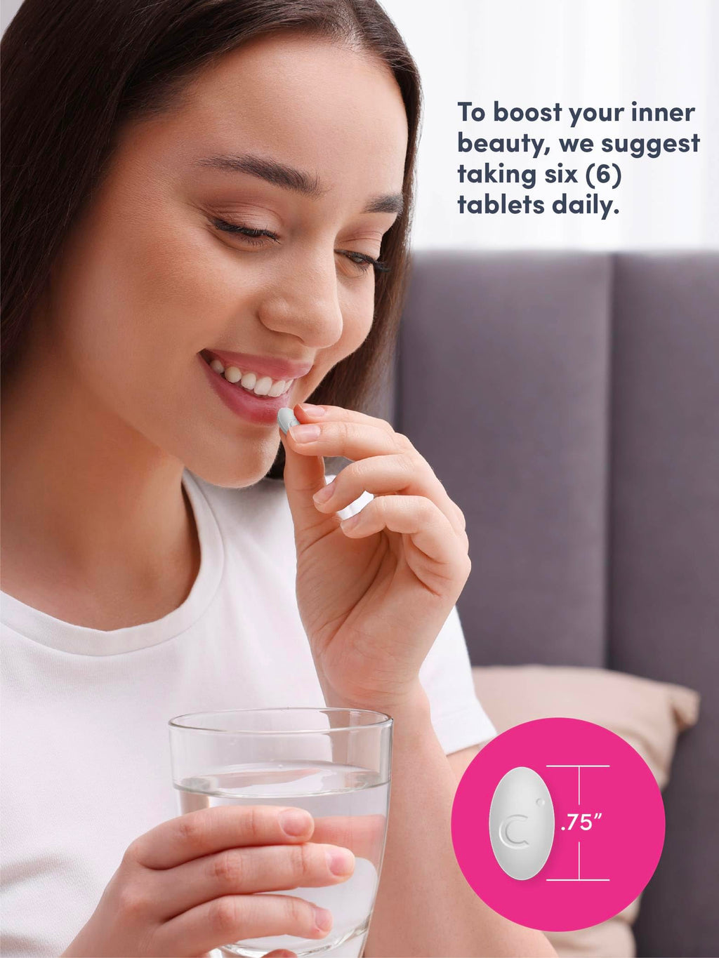NeoCell Collagen Peptides | 250 Tablets | with Vitamin C | Grassfed Supplement | Hair, Skin, & Nails | for Women and Men